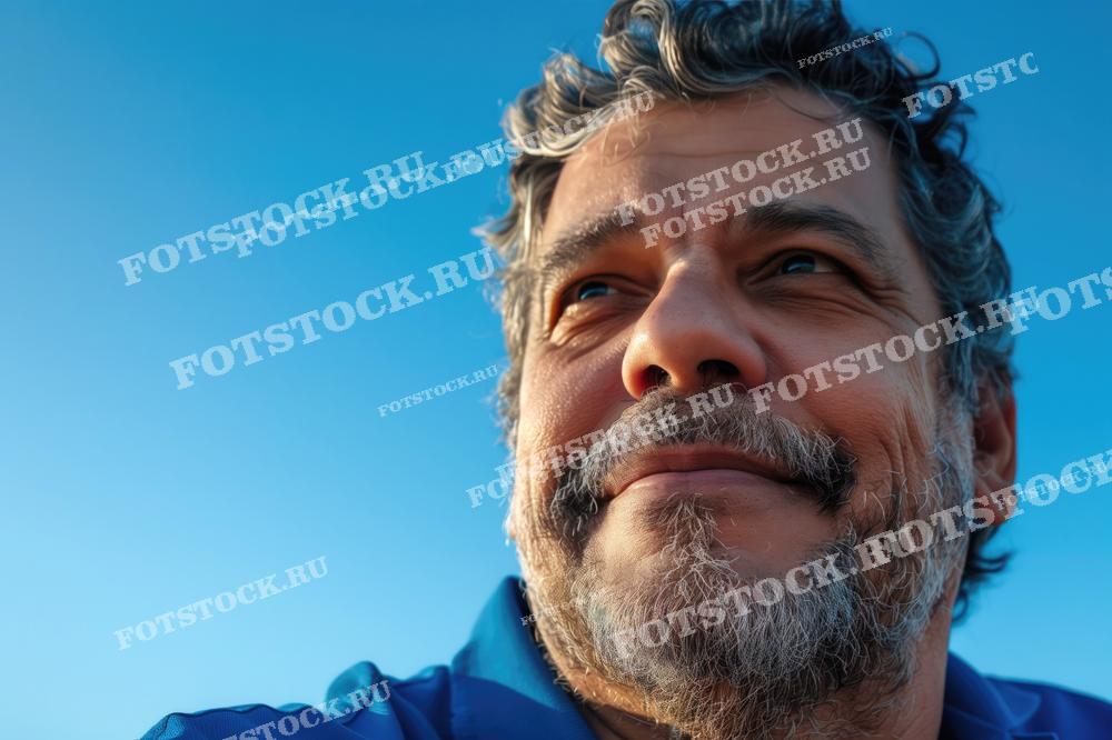 На фотографии изображен мужчина с седыми волосами и бородой, улыбающийся и глядящий в сторону.